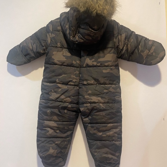 Rothschild Baby Boy Camo-Print SNOWSUIT With Hood - Picture 4 of 4